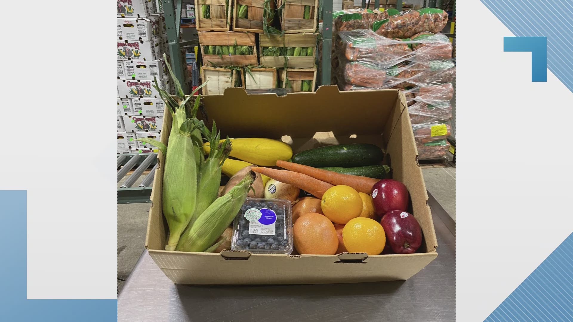 A USDA program is partnering with local distributors to purchase $3 million in produce, dairy, and meat, then deliver it to those in need.