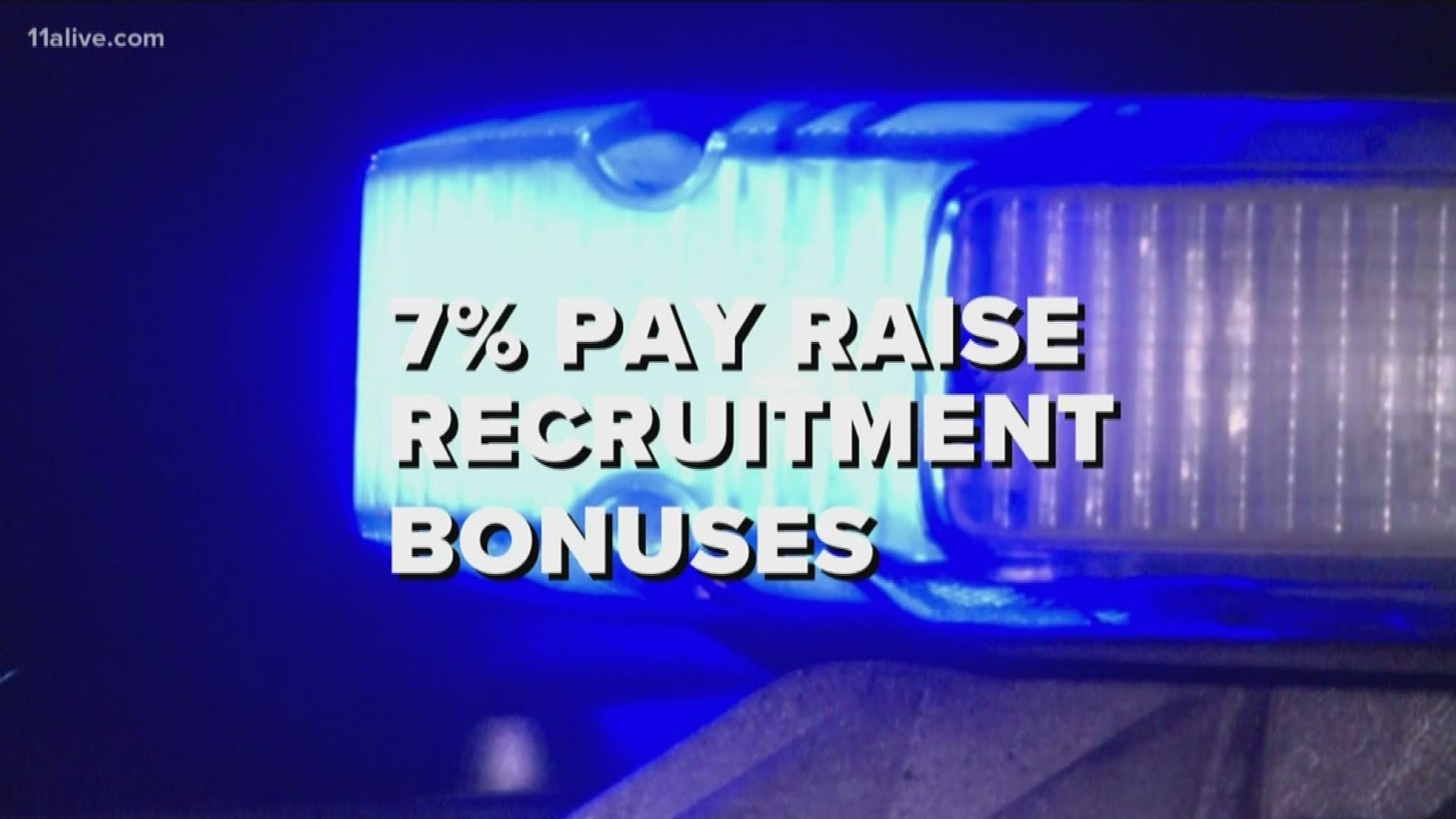 The fiscal year 2020 budget provides a 7 percent raise for public safety personnel.