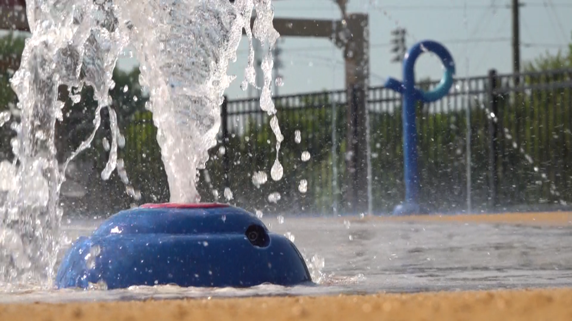 It’s opening weekend for the splash pad at Old Atlanta Park, and workers are ready for the crowds.