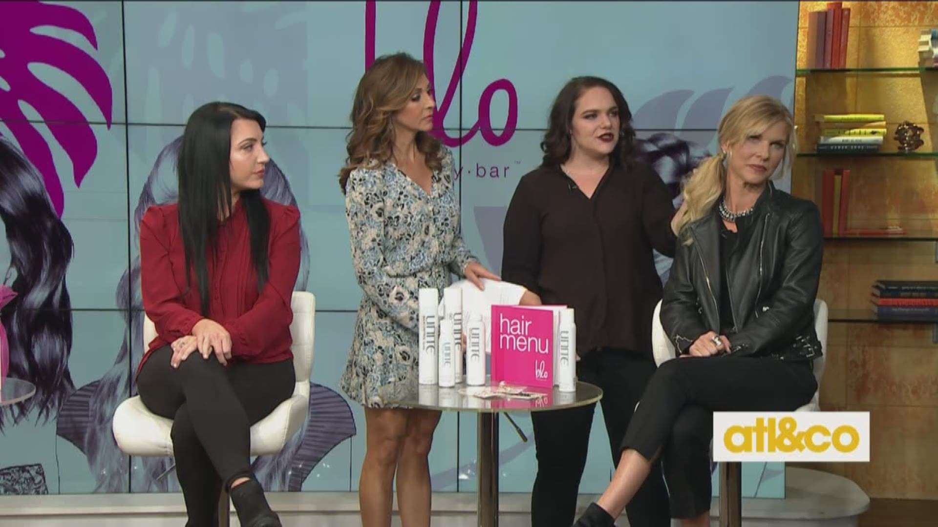 Blo Blow Dry Bar Buckhead and Ponce share top makeup and hair trends on 'Atlanta & Company'