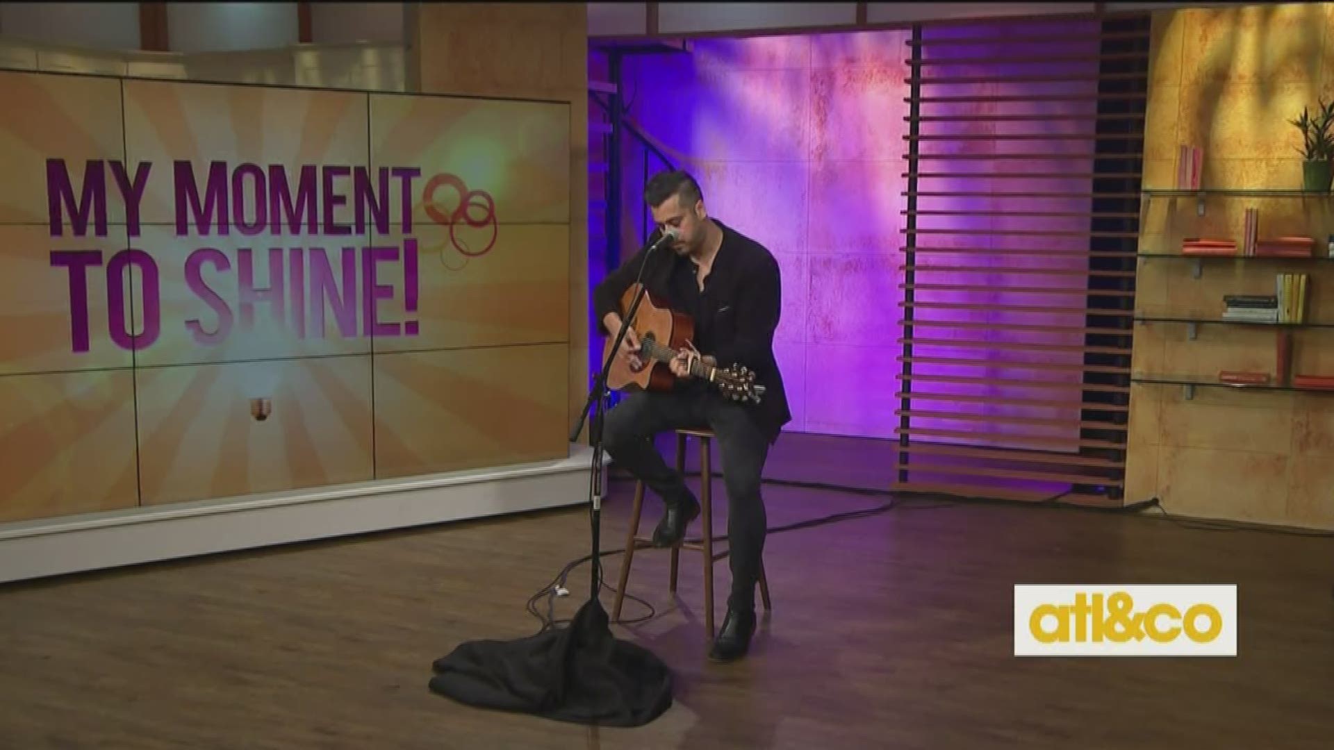 Singer/Songwriter Michael Zaib performs his hit song on Atlanta & Company