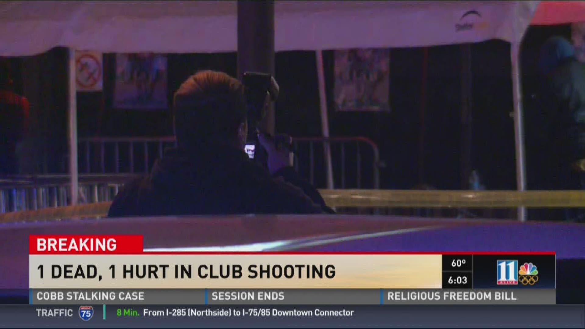 Shooting at Atlanta club leaves one man dead
