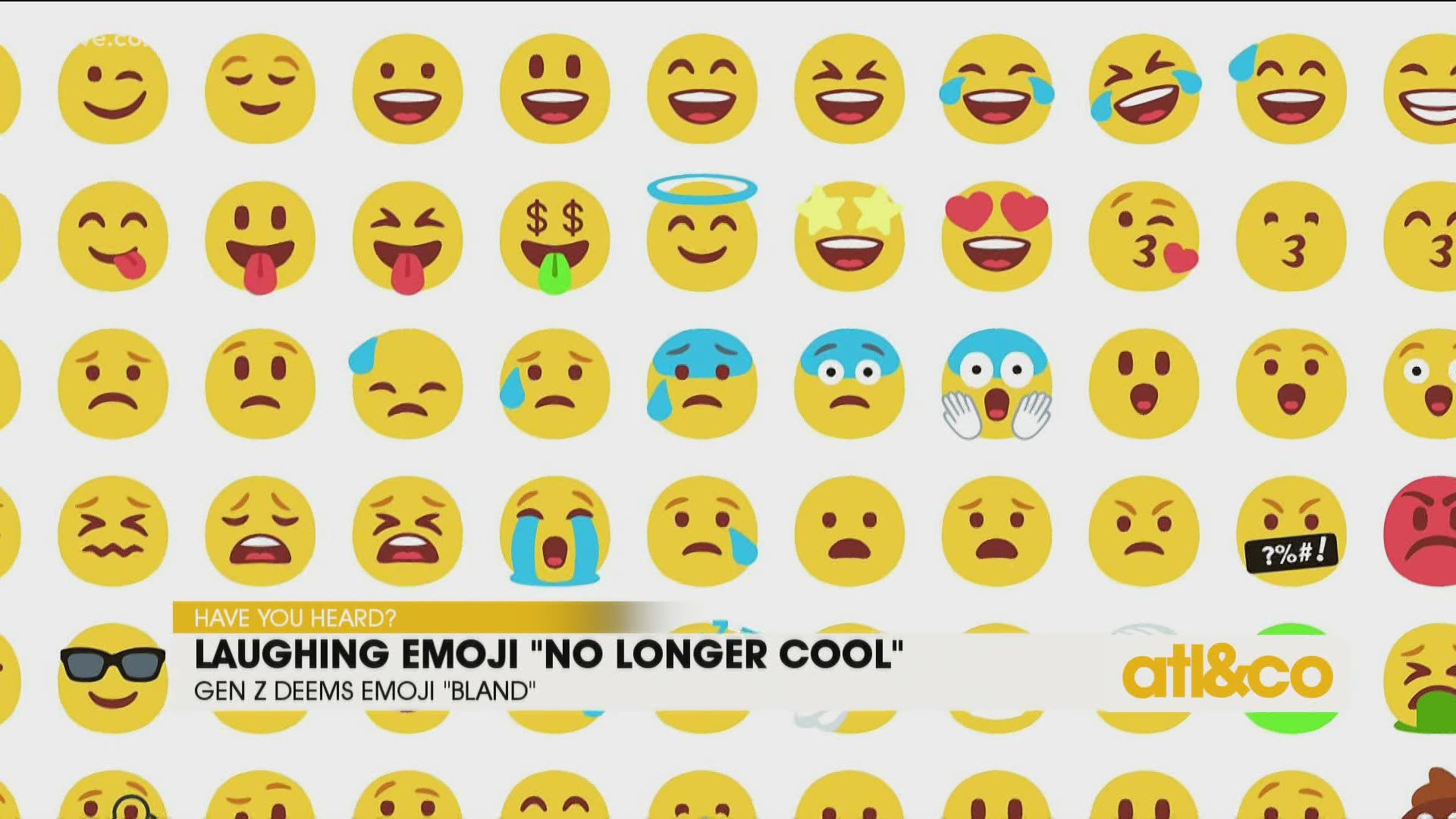 Do you still use the laughing/crying emoji? According to Gen Z, it's a bland option. Christine and Cara share that and more trending headlines on A&C.