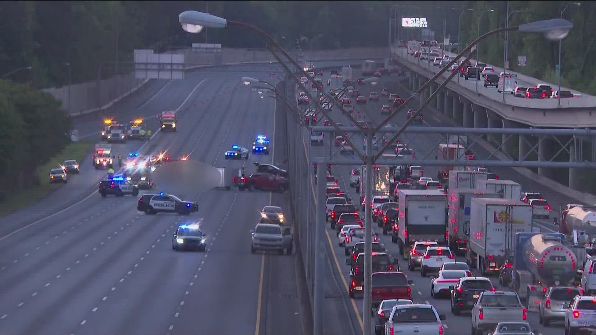 I-75 in Cobb County reopens after wreck that killed 2 | 11alive.com