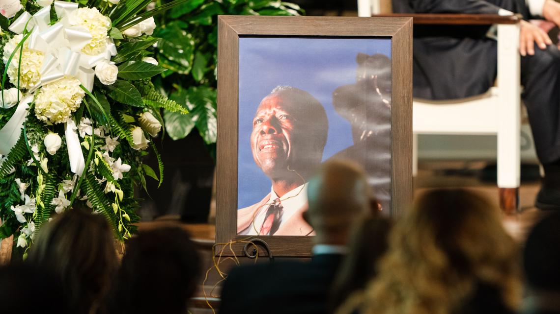Funeral For Hank Aaron: The 'Marvel From Mobile' Is Honored In Atlanta : NPR