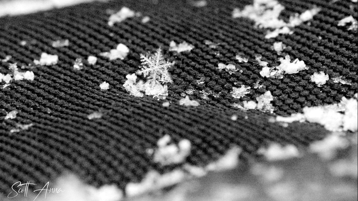 Snow in Here's where it fell