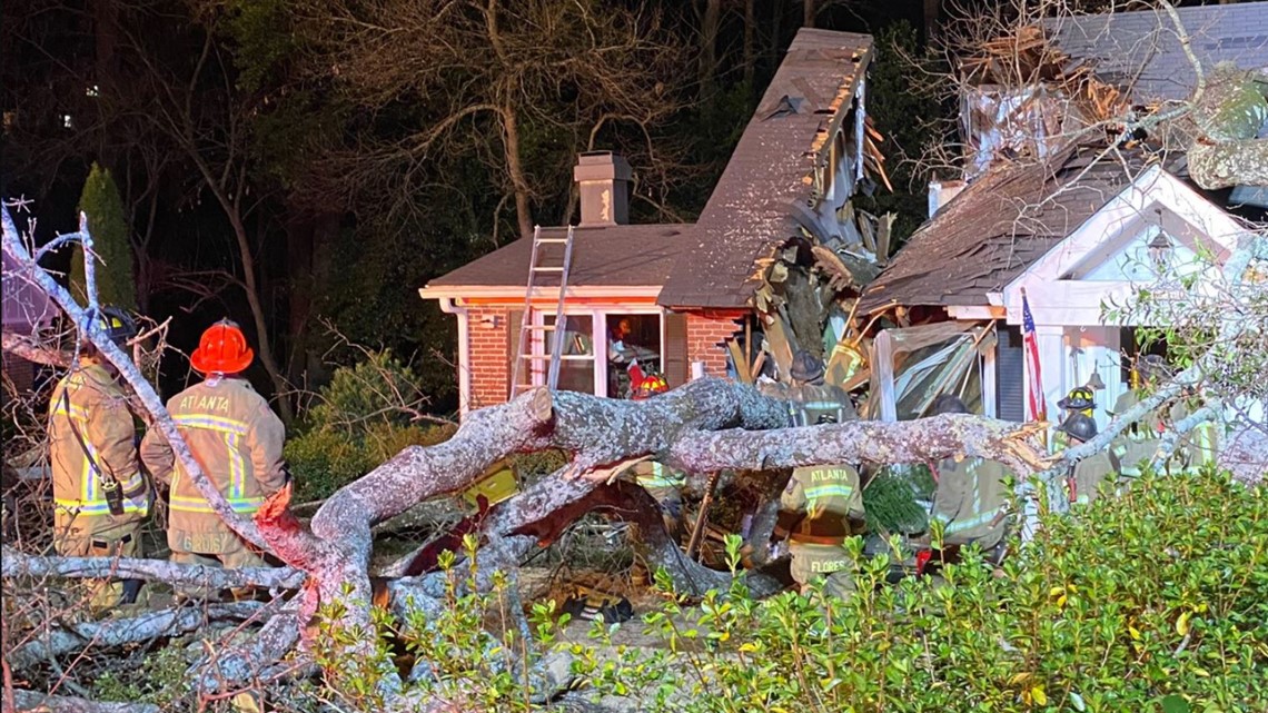 Woman Killed When Tree Falls On Home In NW Atlanta | 11alive.com