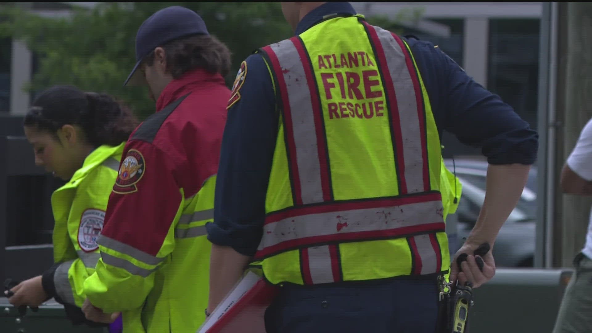 They have a plan in place to make sure firefighters stay cool in the extreme heat.