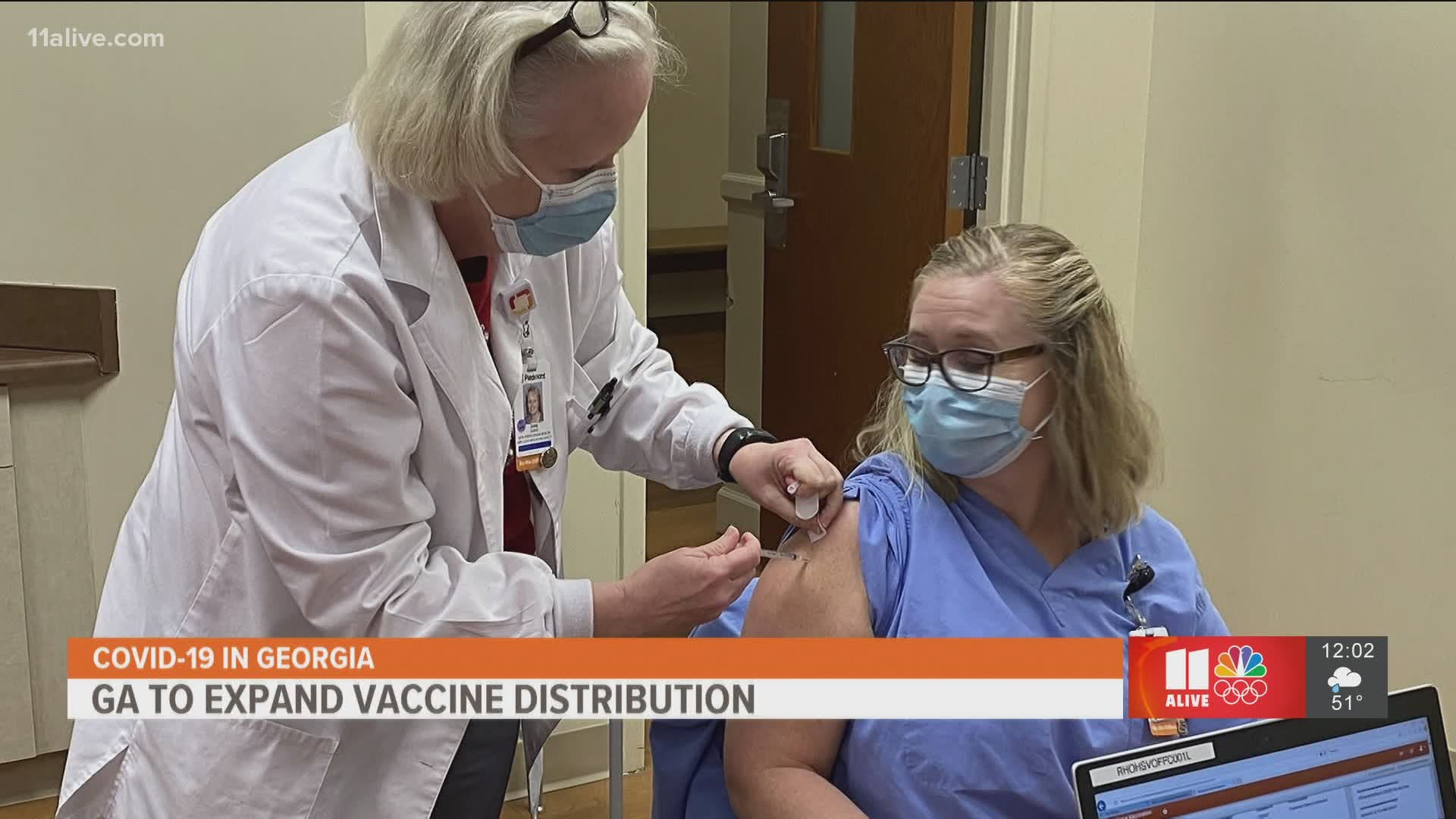Here's the latest on the vaccine effort in Georgia.