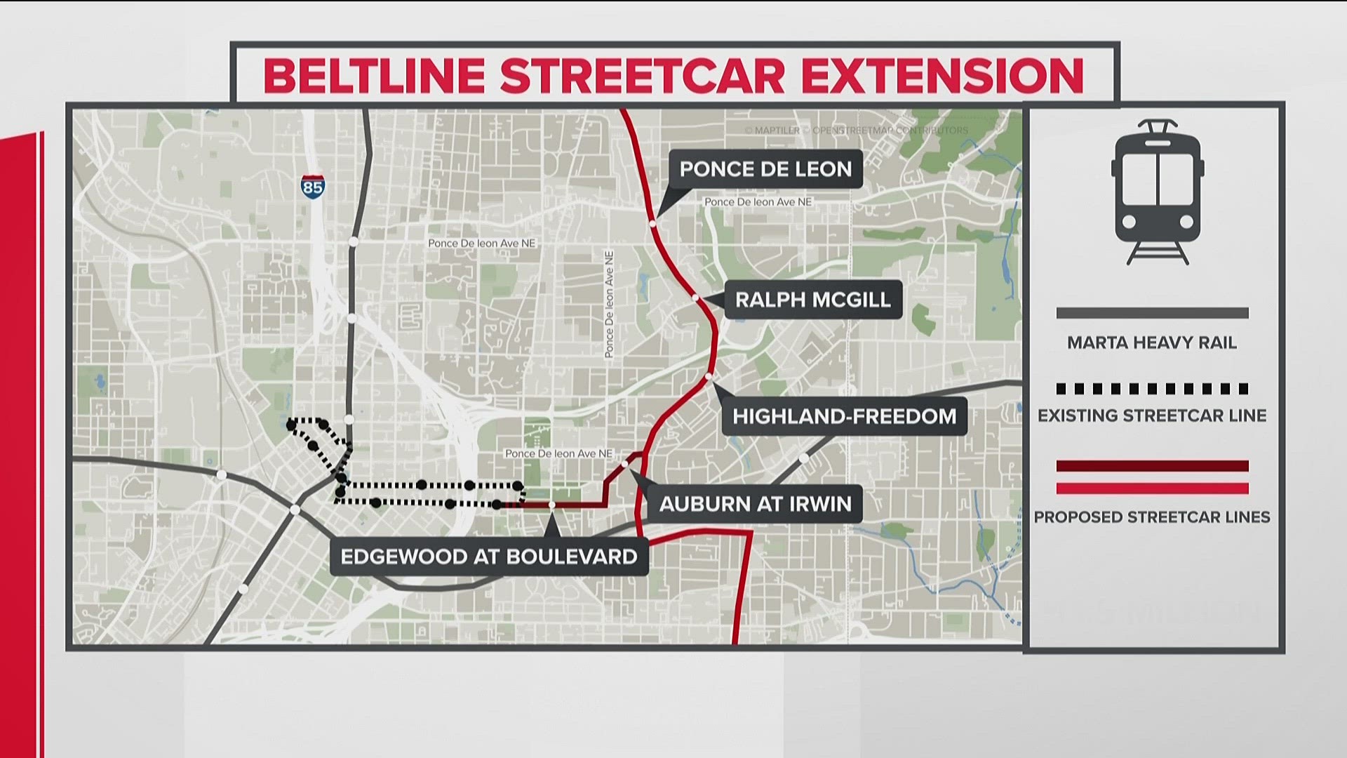 Atlanta streetcar enters first phase for BeltLine trail expansion after ...