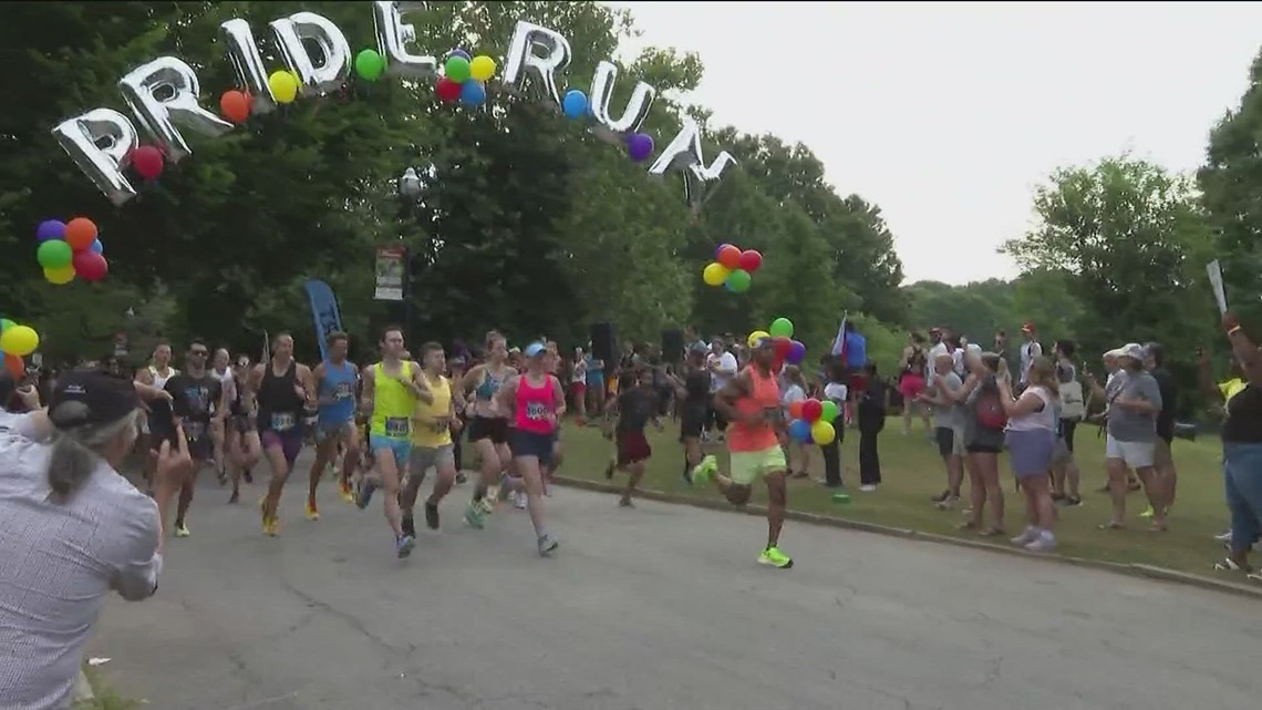 Atlanta Pride Run 5k draws thousands to Piedmont Park