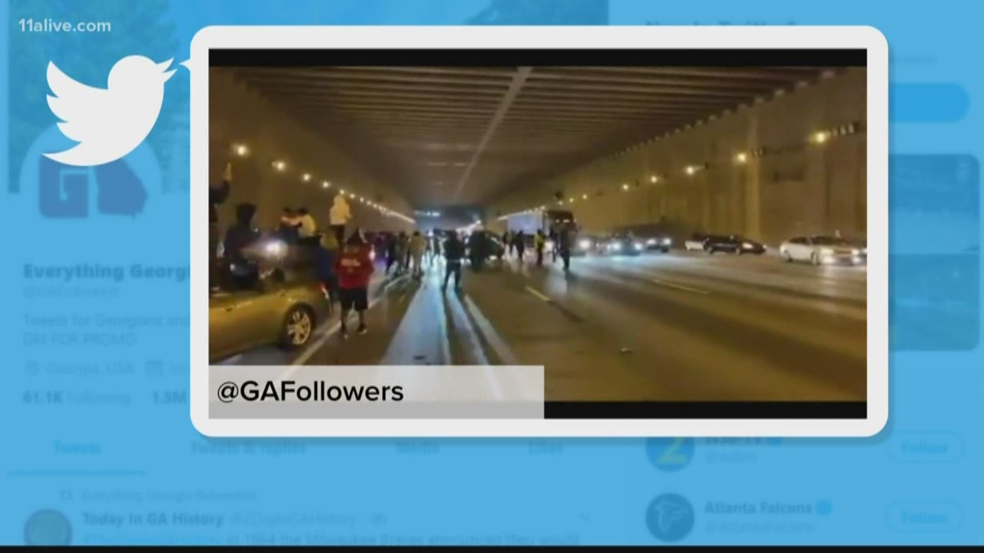 Videos flooded social media over the weekend showing drifters and drag racers in the airport tunnel on Interstate 285 near Atlanta's Hartsfield-Jackson International