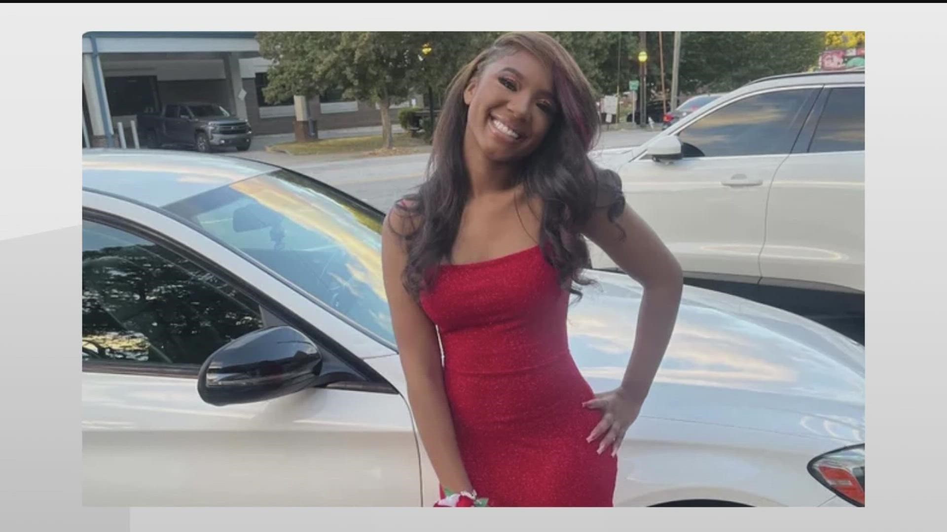 Police in Clayton County on Monday identified the victim in a shooting at a high school party on Saturday night as 15-year-old Laila Harris.