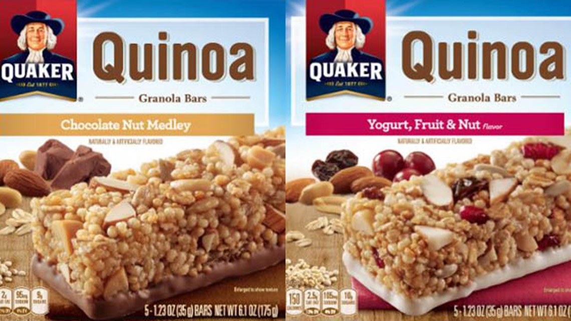 Quaker Oats recalls granola bars over Listeria concern