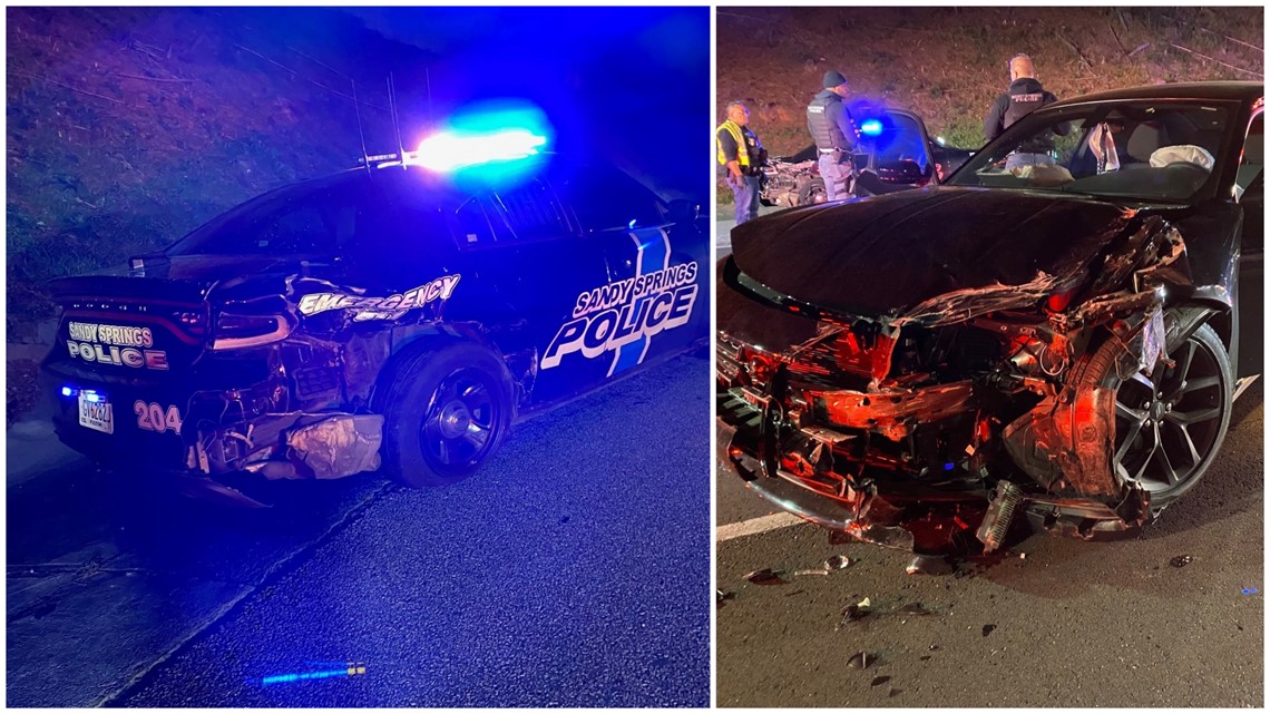 Sandy Springs accident on Ga. 400 injures officer - Vimarsana News