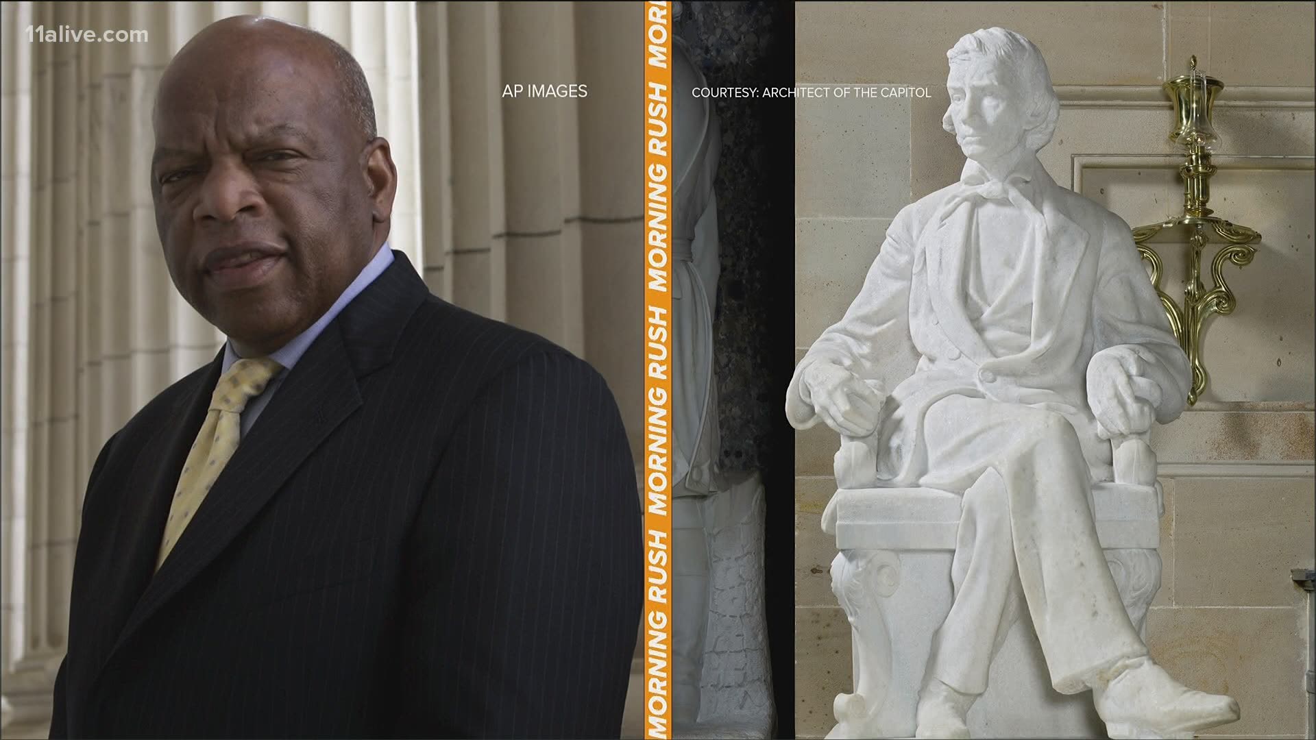 The lawmakers write there is no Georgian more worthy of this great honor than John Lewis, who symbolizes not only what Georgia once was but what it can and should be