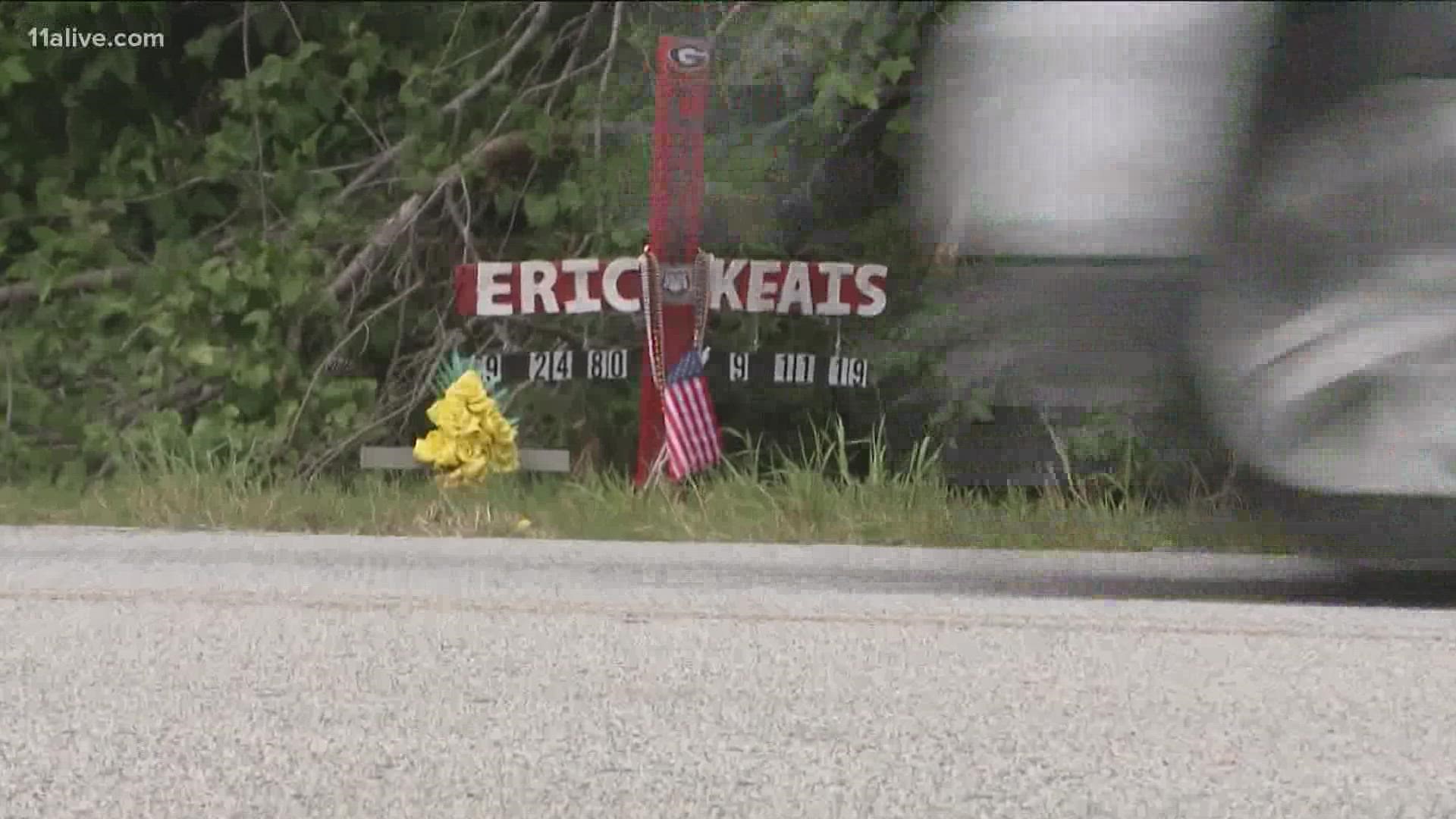 Authorities said Ralph “Ryan” Dover III hit Eric Keais in the northwest Georgia town of Cedartown with his SUV.