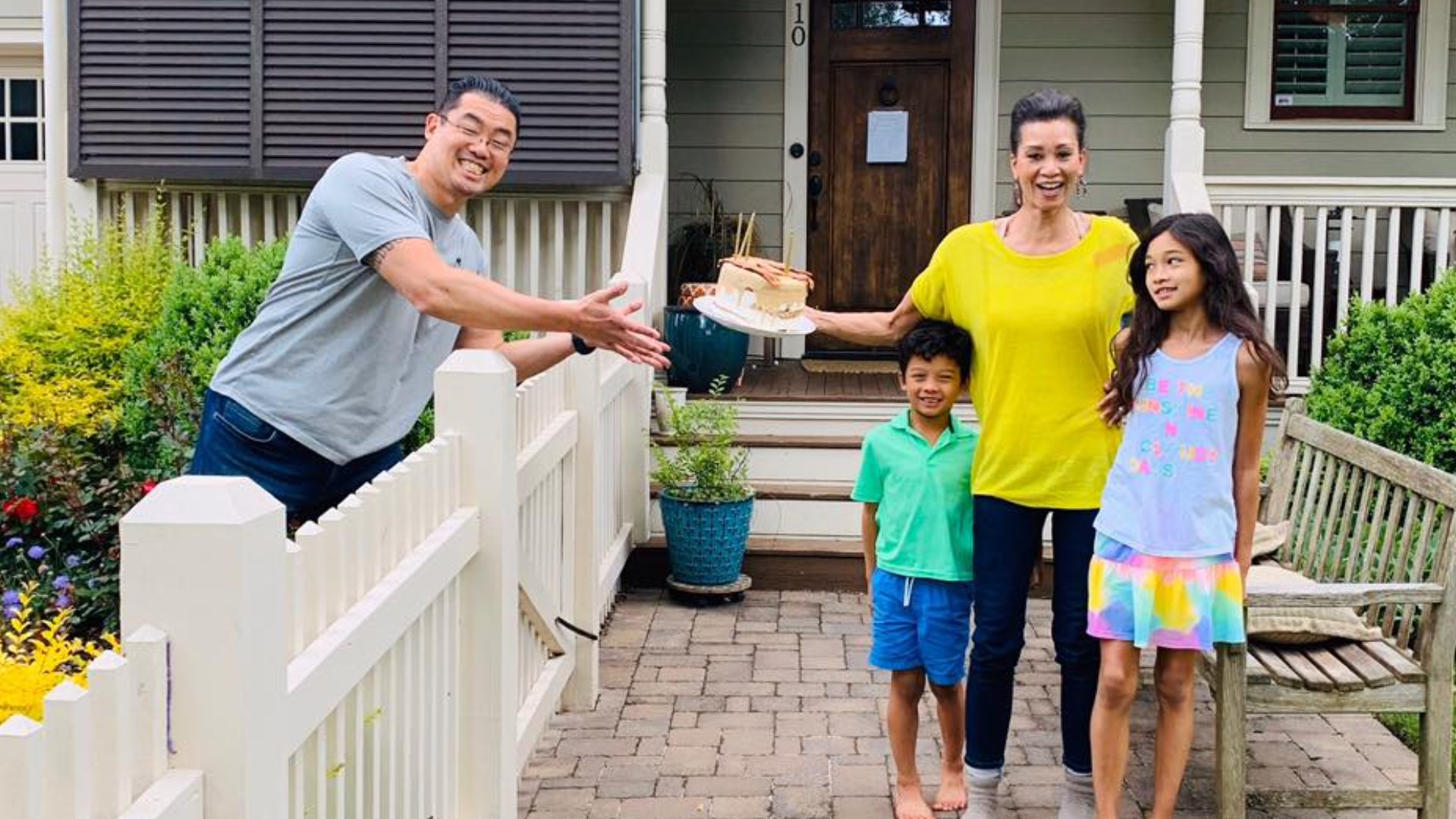 Being a doctor and around COVID-positive patients every day, Dr. Franklin Lin chose to live alone away from his family to keep them safe from the virus.