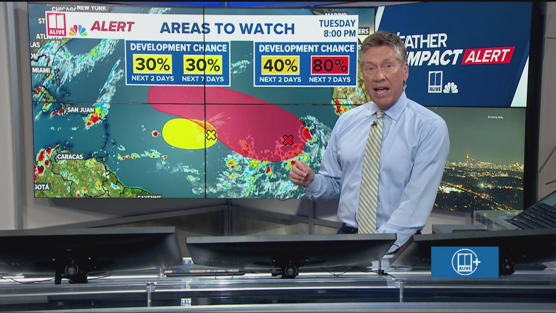 Francine could make landfall on Wednesday as a Category 1 hurricane.