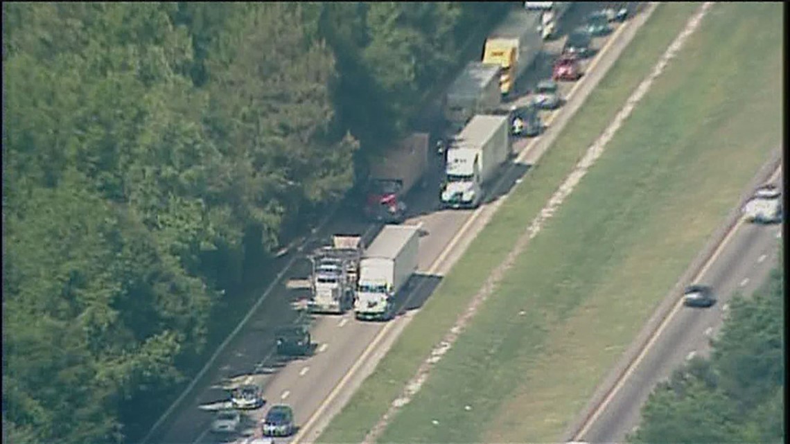 Truck driver fatally struck by hit-and-run driver on I-85 | 11alive.com