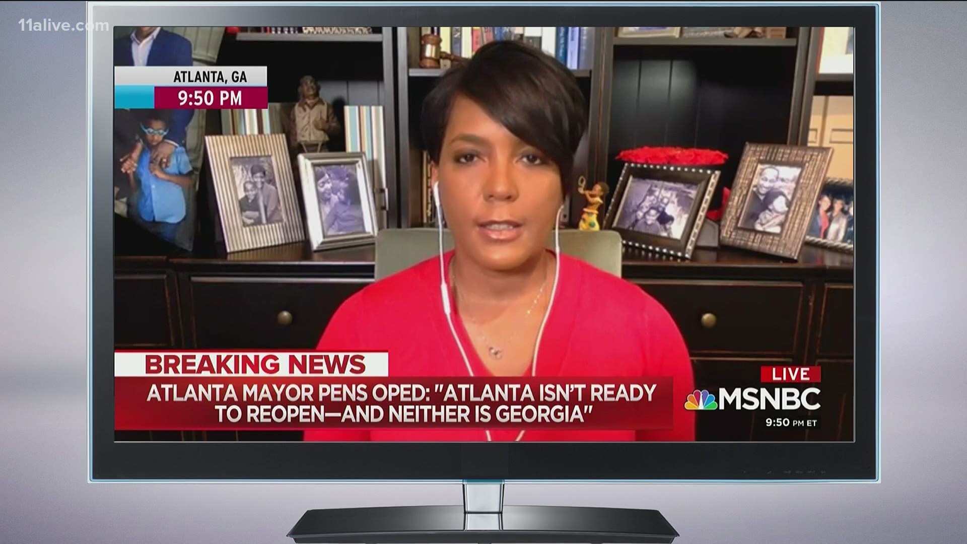 Mayor Keisha Lance Bottoms appeared on 'The Rachel Maddow Show' on MSNBC on Thursday night to explain.