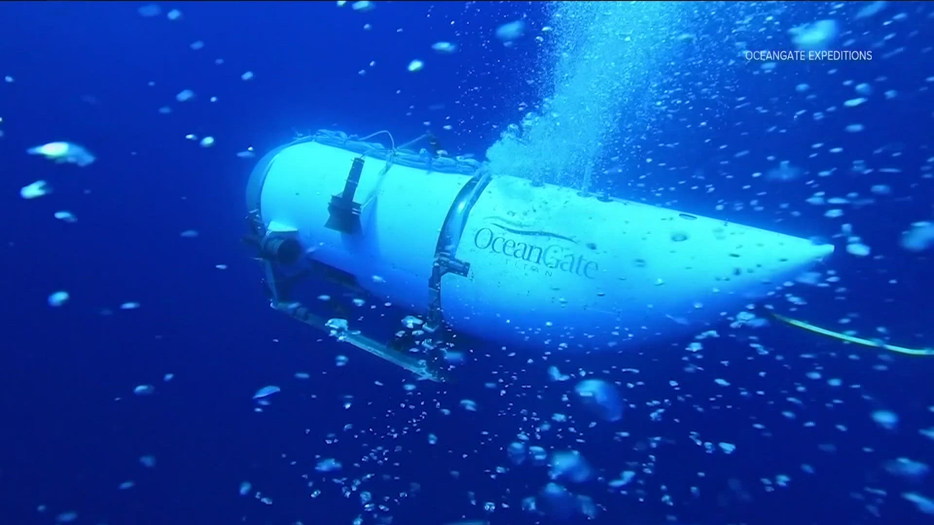 Remote operating vehicles will remain near the debris area to collect further information on the Titan sub.