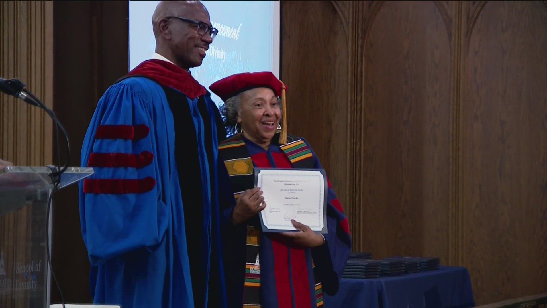 This college graduate proves it's never too late to get your degree!