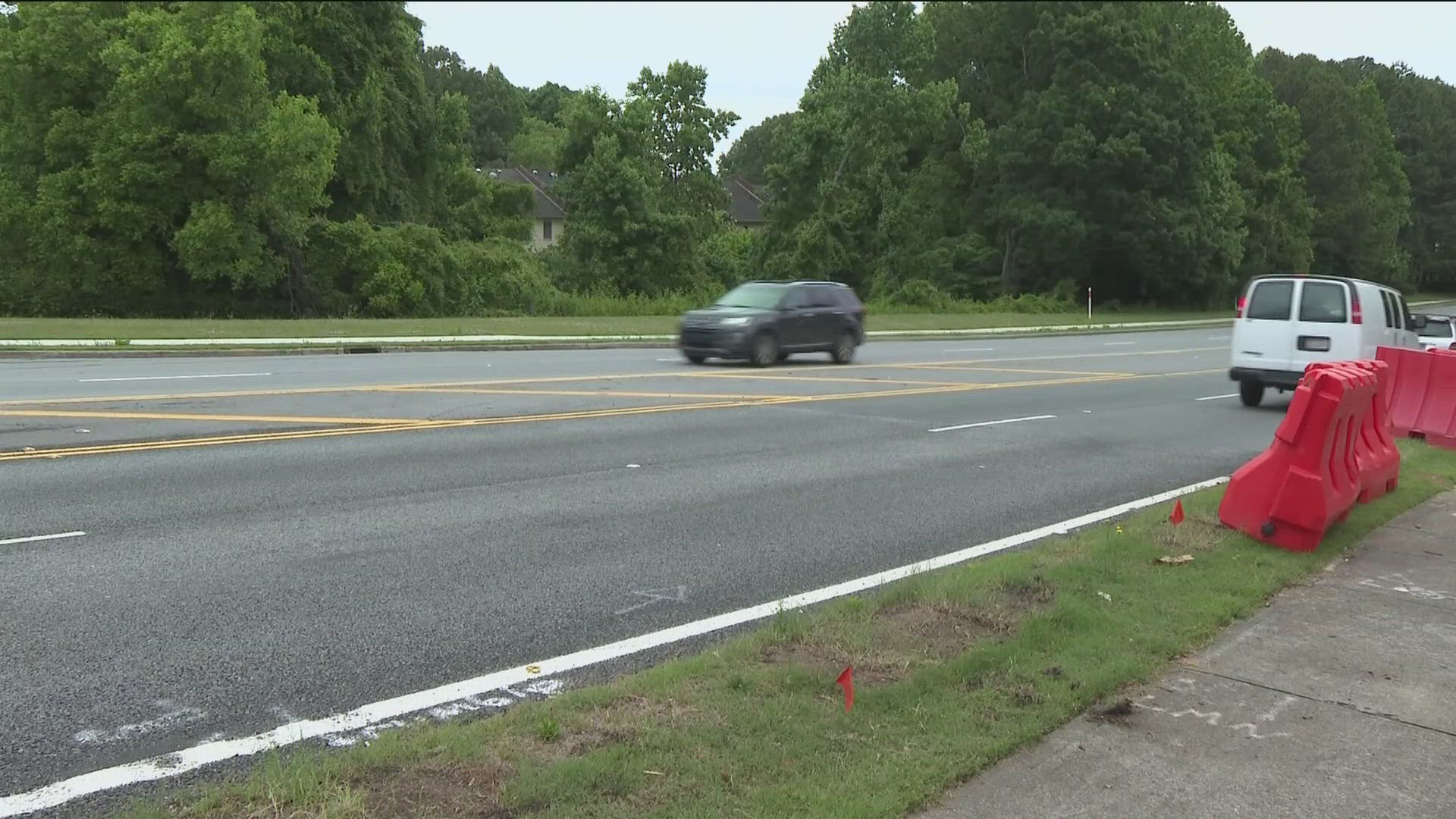 A county spokesperson previously told 11Alive that the guardrail will be installed in 2024.