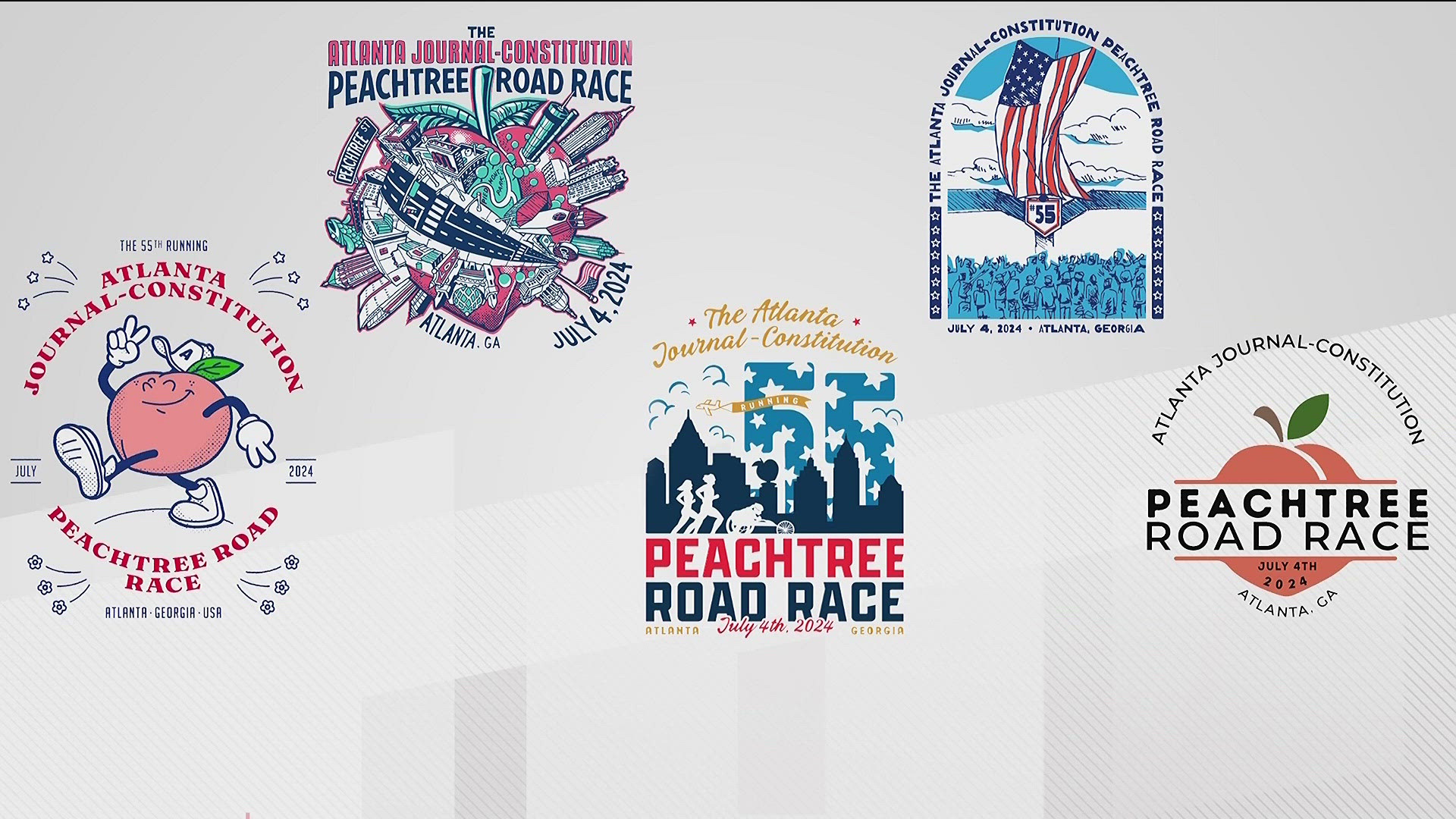 Peachtree Road Road Tshirt finalists revealed