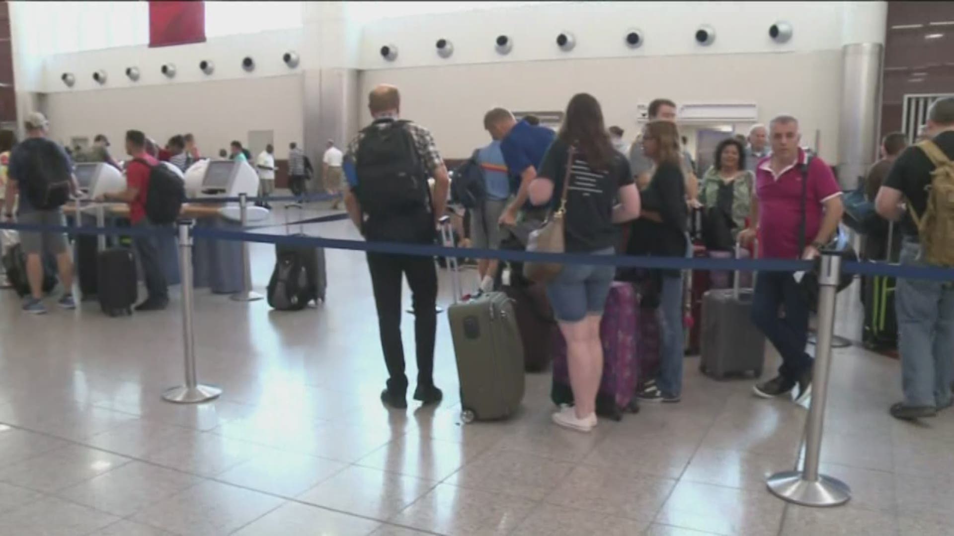 Many airlines have canceled flights going to New Orleans Armstrong International Airport ahead of Tropical Storm Barry. On Saturday morning, many travelers were taking heed of warnings to check with their carriers and made alternative arrangements.