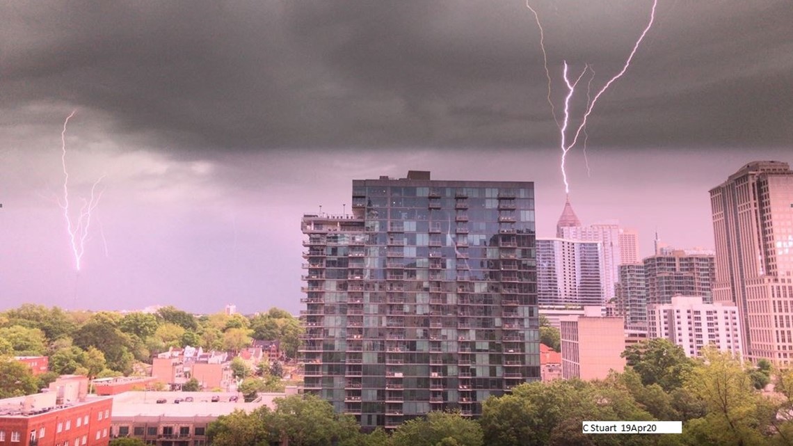 Atlanta weather Storms possible Friday