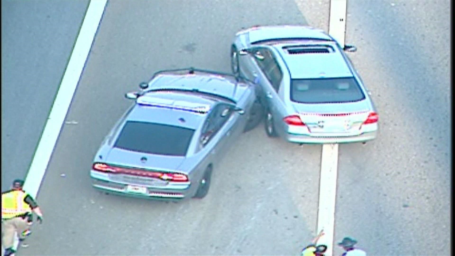 Police chase ends in 7 car crash | 11alive.com