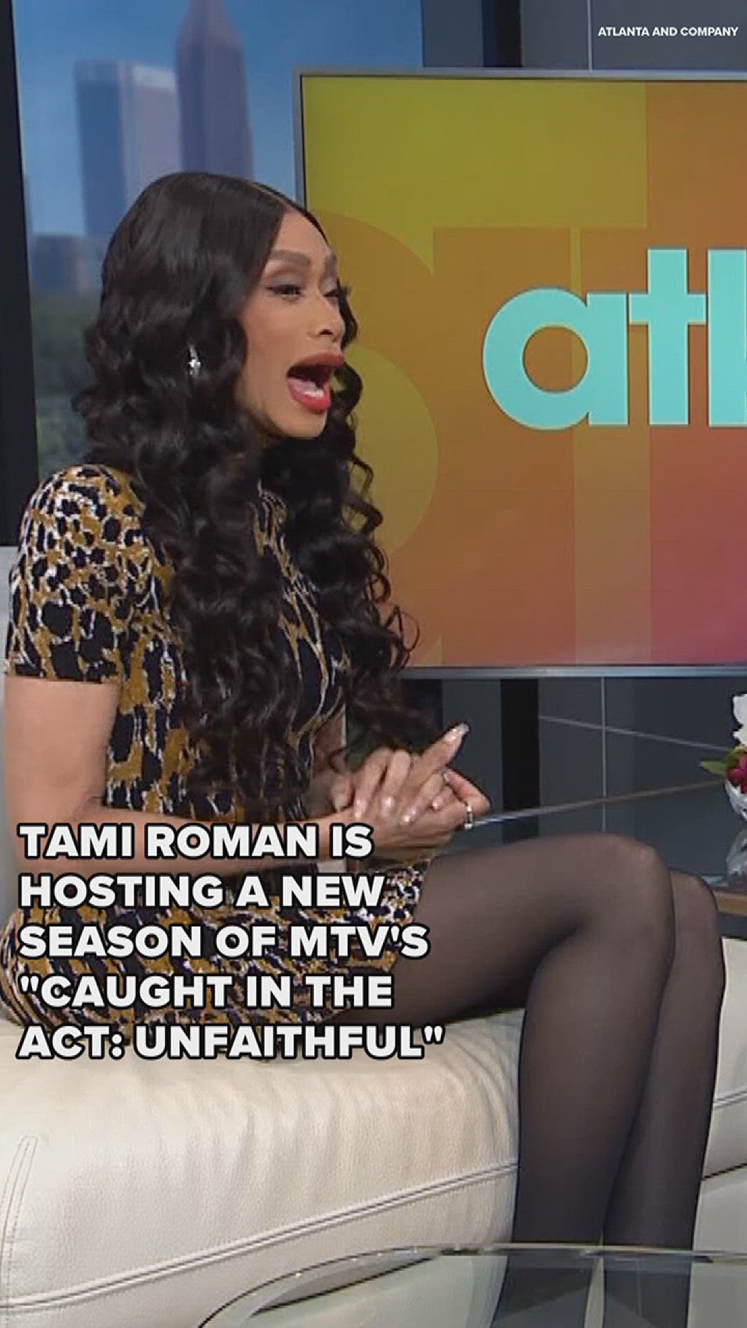 TAMI ROMAN IS HOSTING A NEW 
SEASON OF MTV'S "CAUGHT IN THE ACT: UNFAITHFUL"