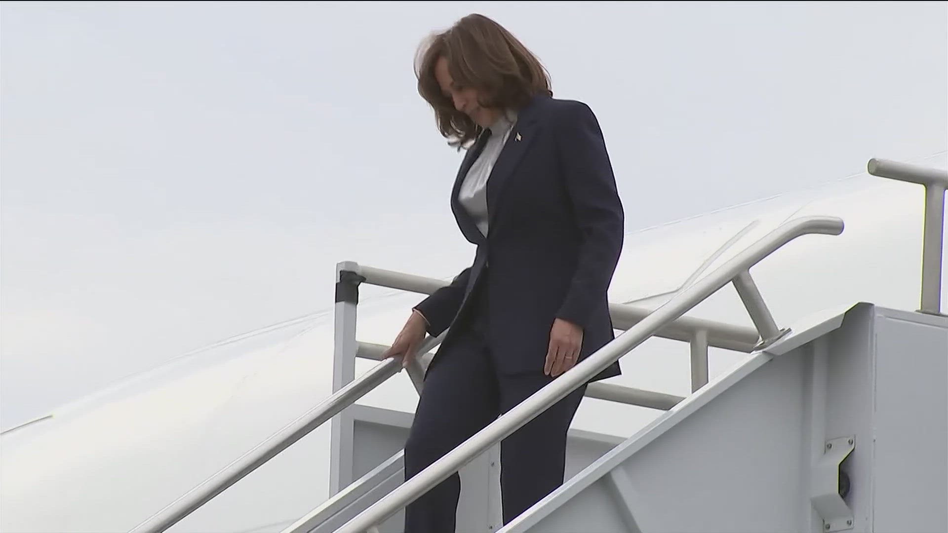 Nearly two months to the day, Vice President Kamala Harris is returning to the Peach State.