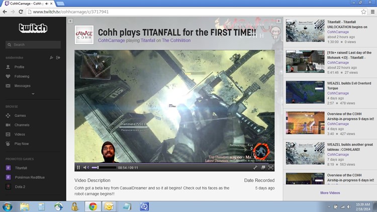 Xbox One gets Twitch broadcasting in time for Titanfall, Games