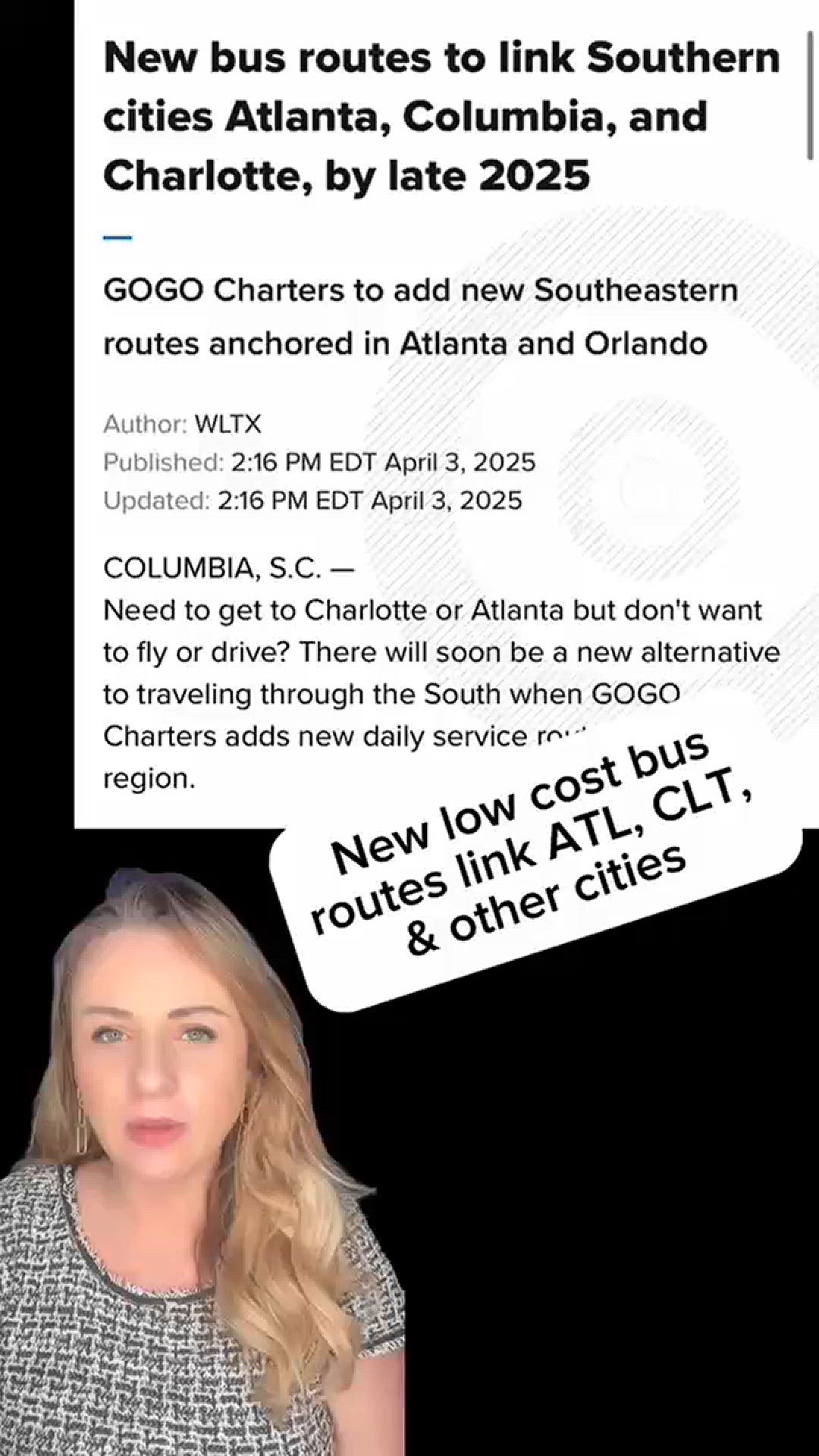 If you often travel between Atlanta and Charlotte, you'll be excited about this news!