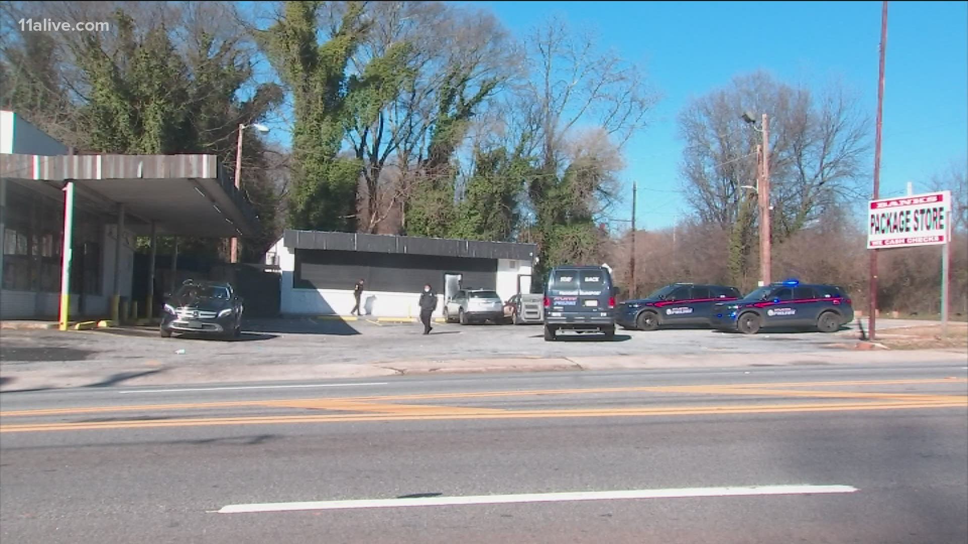 The shooting happened on Metropolitan Parkway in the city's Perkerson community around 9 a.m.