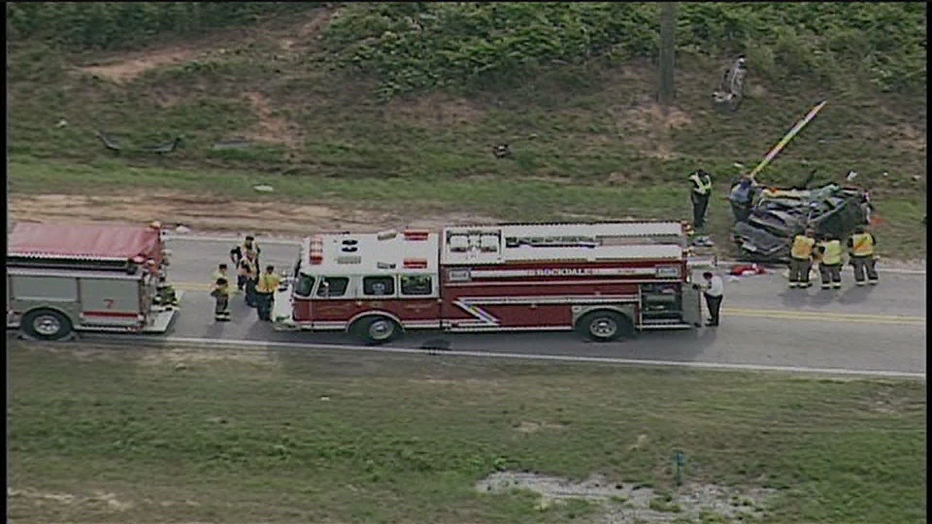 One dead in singlecar accident in Rockdale Co.