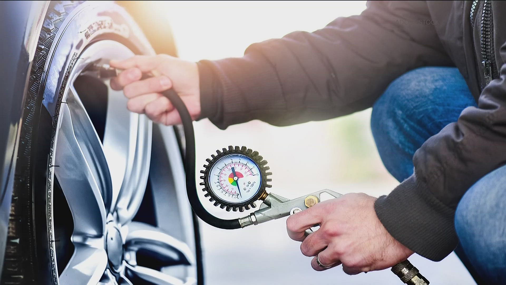 If you’ve noticed your car has a deflated tire or even a tire pressure warning light on a cold morning, then you can curse physics before adding air to your tires.