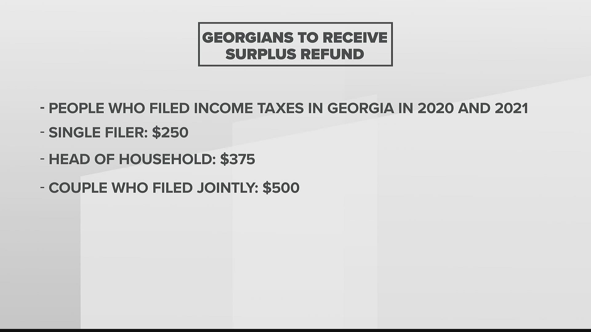 Update on when surplus tax refunds will start arriving