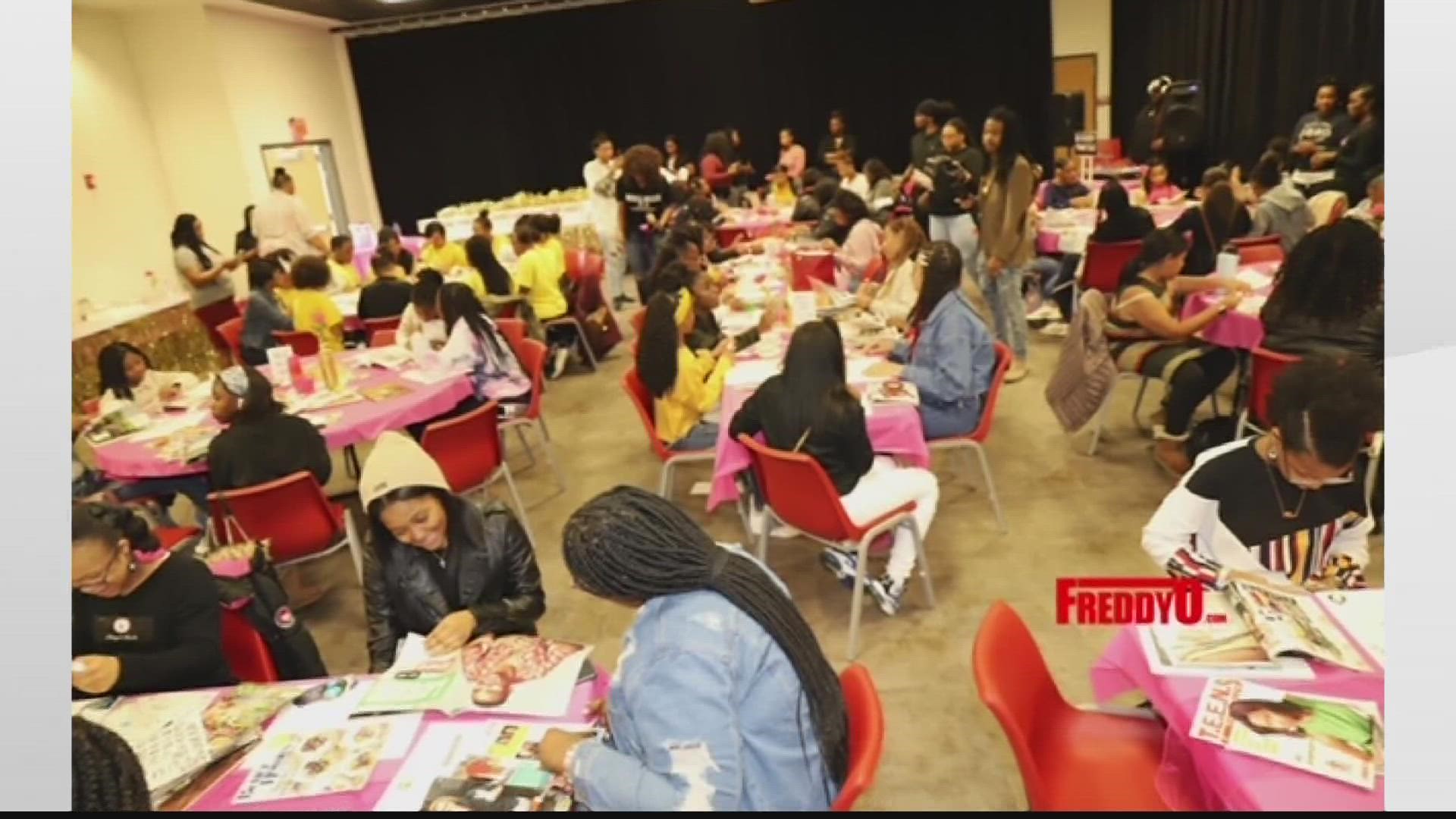 Radio Personality Jazzy McBee is giving back to the young women in the Atlanta community.