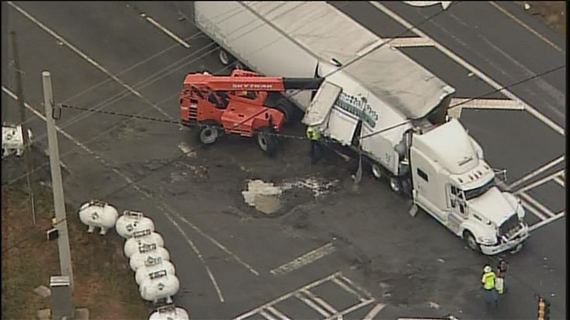 Hazmat spill shuts down Spalding Co. highway | 11alive.com