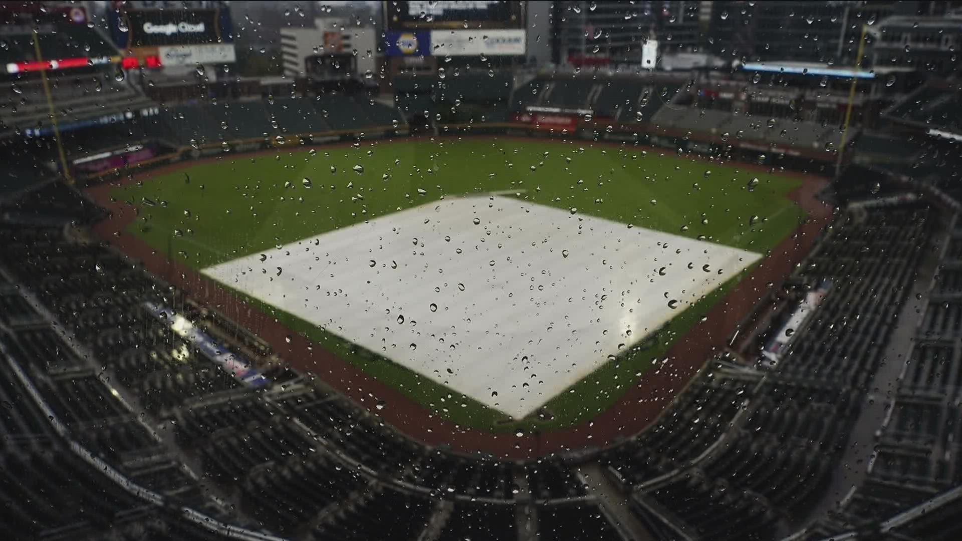 The Atlanta Braves play the Philadelphia Phillies on Wednesday in Game 2 of the NLDS. The Phillies hold a 1-0 lead in the series. First pitch has been delayed.