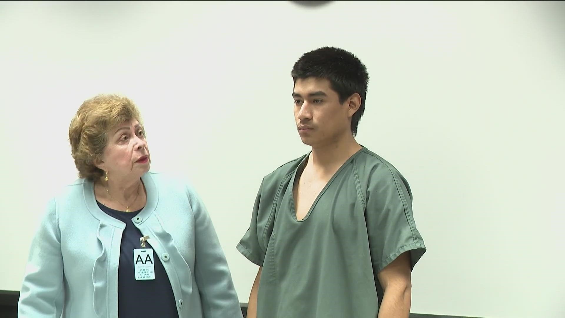 Earlier Friday, the 20-year-old suspect Dennis Enrique Calzadilla-Hernandez stood in court where he was denied bond.