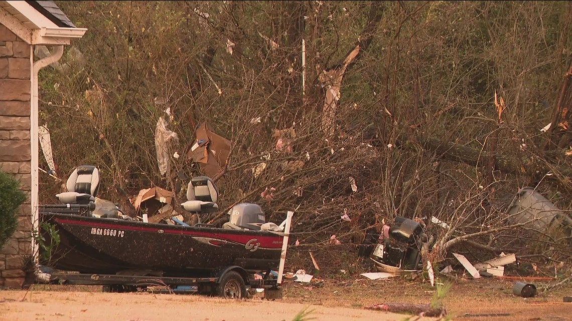 Intensity of LaGrange tornado yet to be confirmed Aftermath in