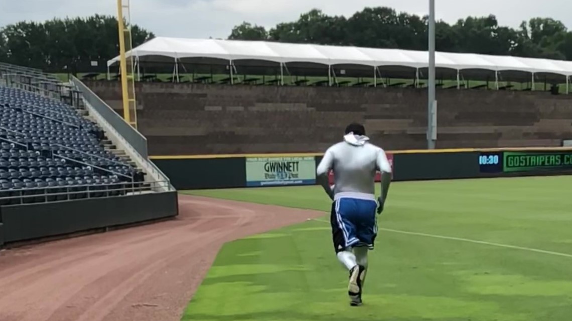 Gwinnett Stripers are giving fans the shot to race 'The Fridge