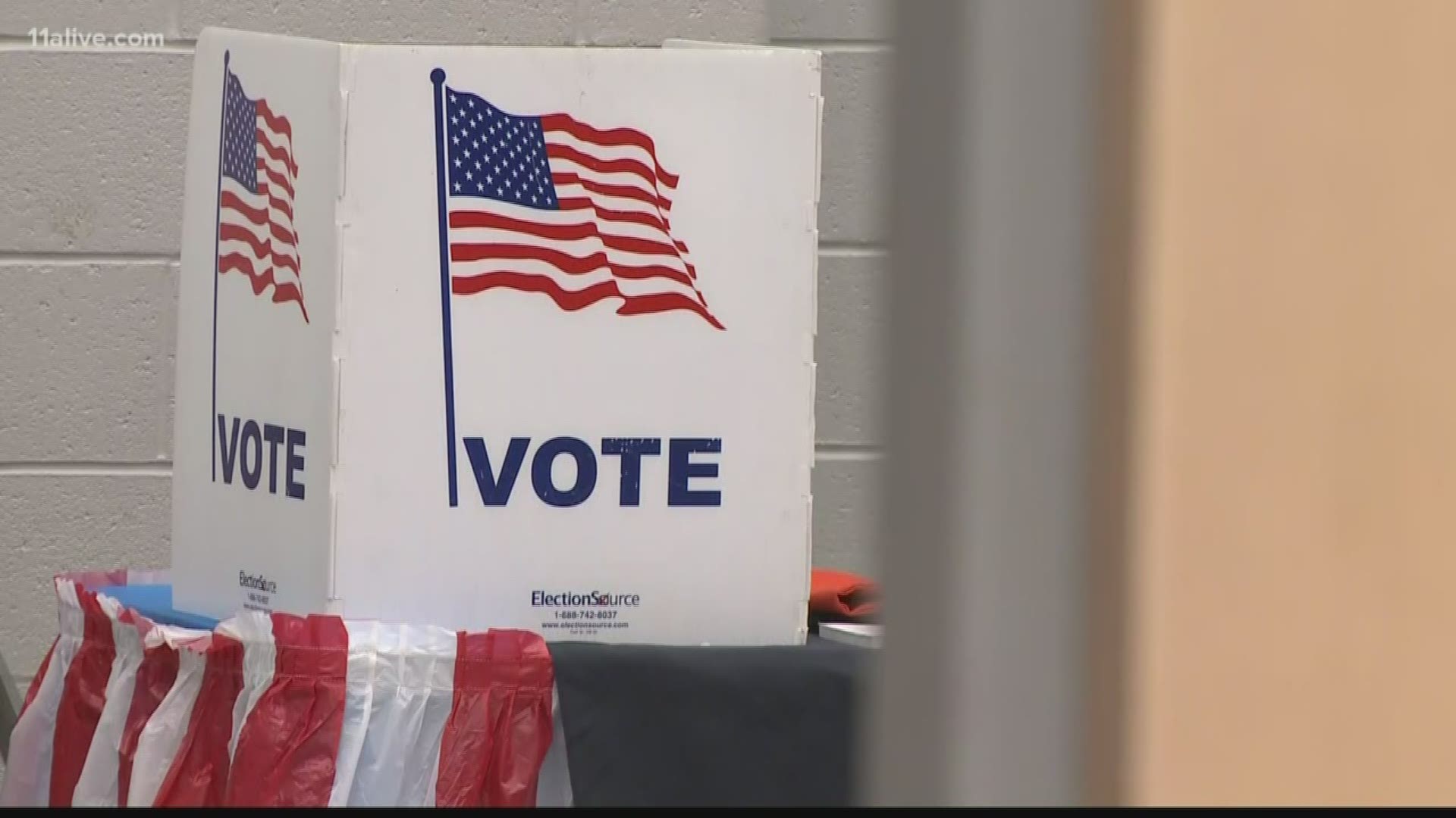 The Georgia Secretary of State's office is to begin removing more than 300,000 voters from the rolls today.