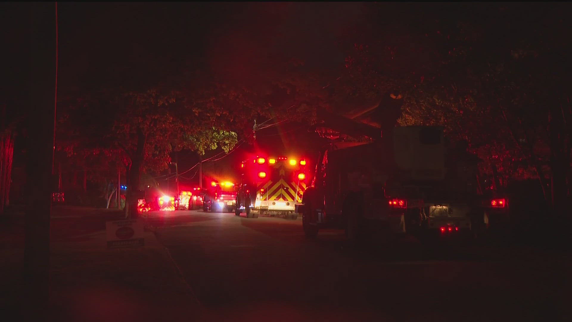 DeKalb County Fire responded to a house fire on Standard Drive on Thursday night.