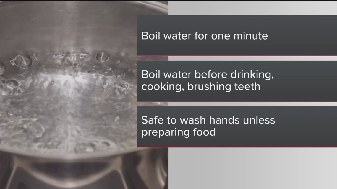 Fairburn boil water advisory