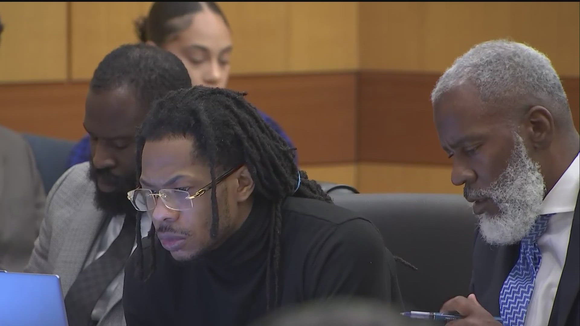 He's facing several charges, including rape and assault.